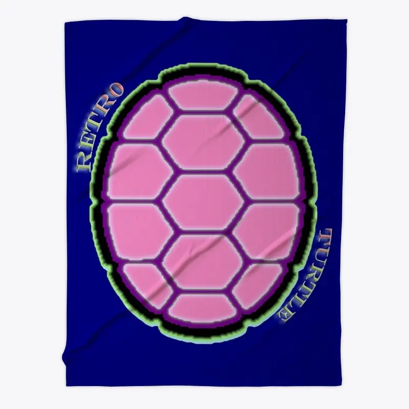 TURTLE SHELL FLEECE BLANKET